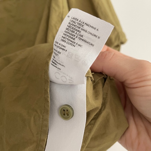 SOLD COS Half Button Down Tunic - Picture 5 of 5